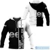 Jeep Wrangler Custom Text Black White Pullover Hoodie