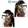 Kiss Mix Jack Skellington Pumpkin Zip Up Hoodie