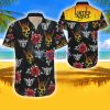 Lamb of God Skull Flowers Hawaiian Shirt
