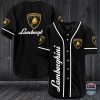 Lamborghini Black Baseball Jersey