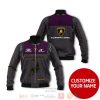 Lamborghini Custom Name Arai Helmet Racing Bomber Jacket