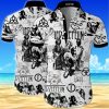 Led Zeppelin White Hawaiian Shirt