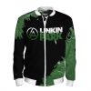 Linkin Park Green Black Bomber Jacket
