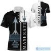 Maserati Custom Text Big Logo Polo Shirt