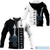 Maserati Custom Text Big Logo Pullover Hoodie