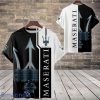 Maserati Custom Text Big Logo T-Shirt
