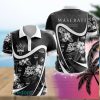 Maserati Hibiscus Flower Racing Polo Shirt