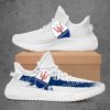 Maserati White Blue Yeezy Boost Sneakers