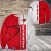 McLaren Custom Text Red White Sweatshirt