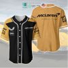 McLaren Formula 1 Team Black Baseball Jersey