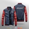 McLaren Formula Team Leather Bomber Jacket