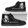 Megadeth Black High Top Shoes