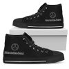 Mercedes-Benz Black High Top Shoes