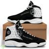 Mercedes-Benz Black White Air Jordan 13 Shoes
