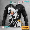 Mercedes-Benz Custom Name Mickey Zip Up Hoodie