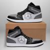 Mercedes-Benz Logo Air Jordan 1 High Sneakers