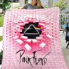 Pink Floyd The Wall Pink Fleece Blanket