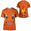 POKEMON Charmander Anime T-Shirt