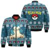 POKEMON Snorlax Ugly Christmas Bomber Jacket