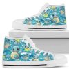 POKEMON Squirtle Anime High Top Shoes