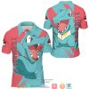 POKEMON Totodile Anime Polo Shirt