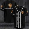 Porsche Black Baseball Jersey