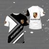 Porsche Black White T-Shirt