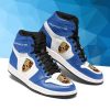 Porsche Blue Air Jordan 1 High Sneakers