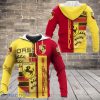 Porsche Custom Text Big Logo Pullover Hoodie