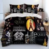 Queen Rock Band Albums Bedding Set