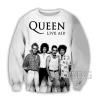Queen Rock Band Live Aid Sweatshirt