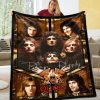 Queen Rock Band Quilt Blanket