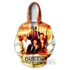 Queen Rock Band Zip Up Hoodie