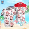 Toyota Aloha Coconut Pattern Hawaiian Shirt