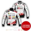 Toyota Custom Name Microsoft GAZOO Racing Puma Bomber Jacket
