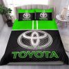 Toyota Green Black Bedding Set