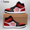Toyota Red Black Air Jordan 1 High Sneakers
