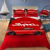 Toyota Supra Red Bedding Set