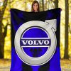 Volvo Blue Fleece Blanket