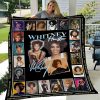 Whitney Houston Signature Fleece Blanket