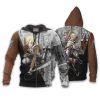 ATTACK ON TITAN Annie Leonhart Brown Zip Up Hoodie