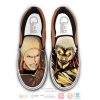 ATTACK ON TITAN Reiner Braun Armored Slip On Shoes