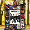 Metallica Music Rock Band Fleece Blanket