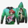 SAILOR MOON Sailor Jupiter Makoto Kino Zip Up Hoodie