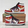 SAILOR MOON Sailor Mars Red White Air Jordan 1 High Sneakers