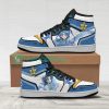 SAILOR MOON Sailor Mercury Anime Air Jordan 1 High Sneakers