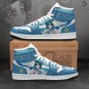 SAILOR MOON Sailor Mercury Blue White Air Jordan 1 High Sneakers