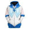 SAILOR MOON Sailor Mercury Cosplay Zip Up Hoodie