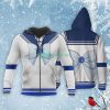 SAILOR MOON Sailor Mercury Uniform Zip Up Hoodie