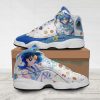 SAILOR MOON Sailor Mercury Whtie Blue Air Jordan 13 Shoes